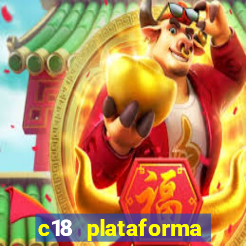 c18 plataforma login entrar